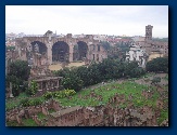 Forum Romanum vanaf de Palatijn�